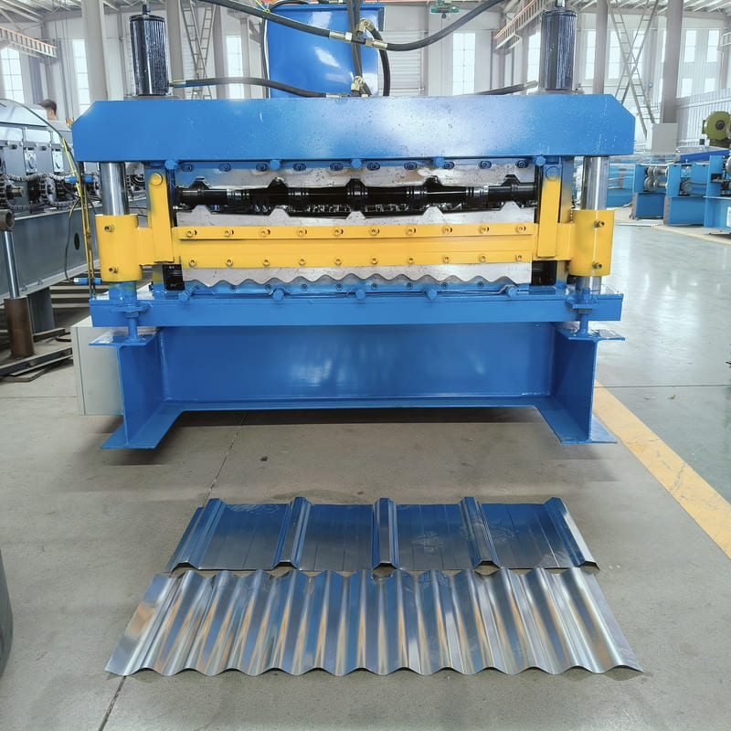 910 & Small Ripple Double Layer Roll Forming Machine